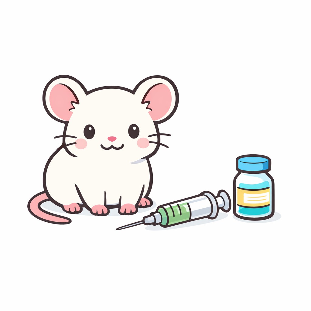 非臨床試験のイメージイラスト